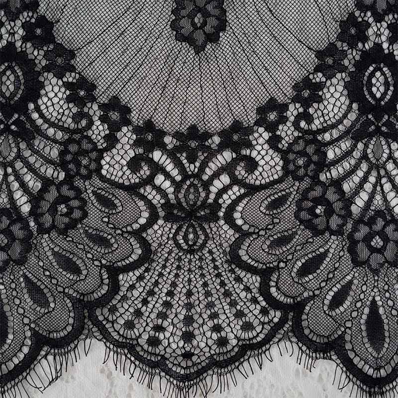 embroidered lace trim