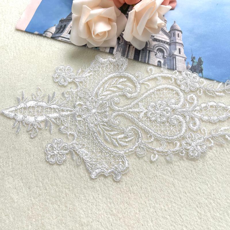 lace appliques for bridal dress