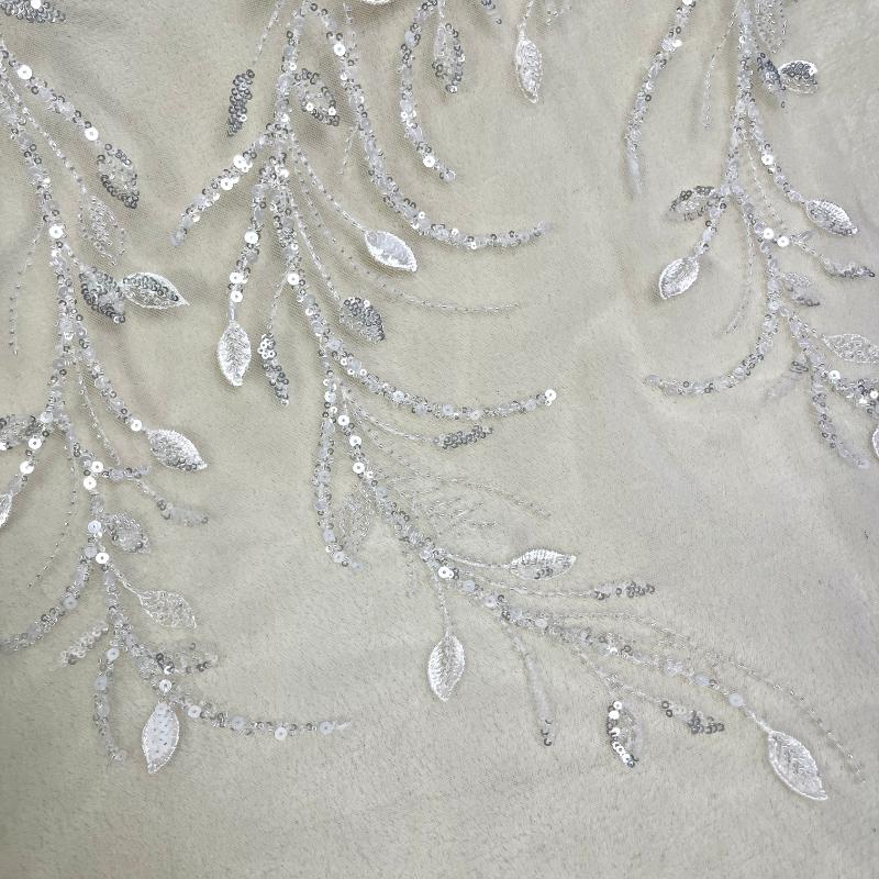lace fabric bridal wedding dress embroidery fabric