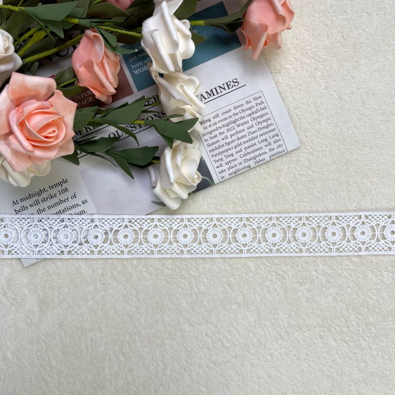 water-soluble lace embroidery trim
