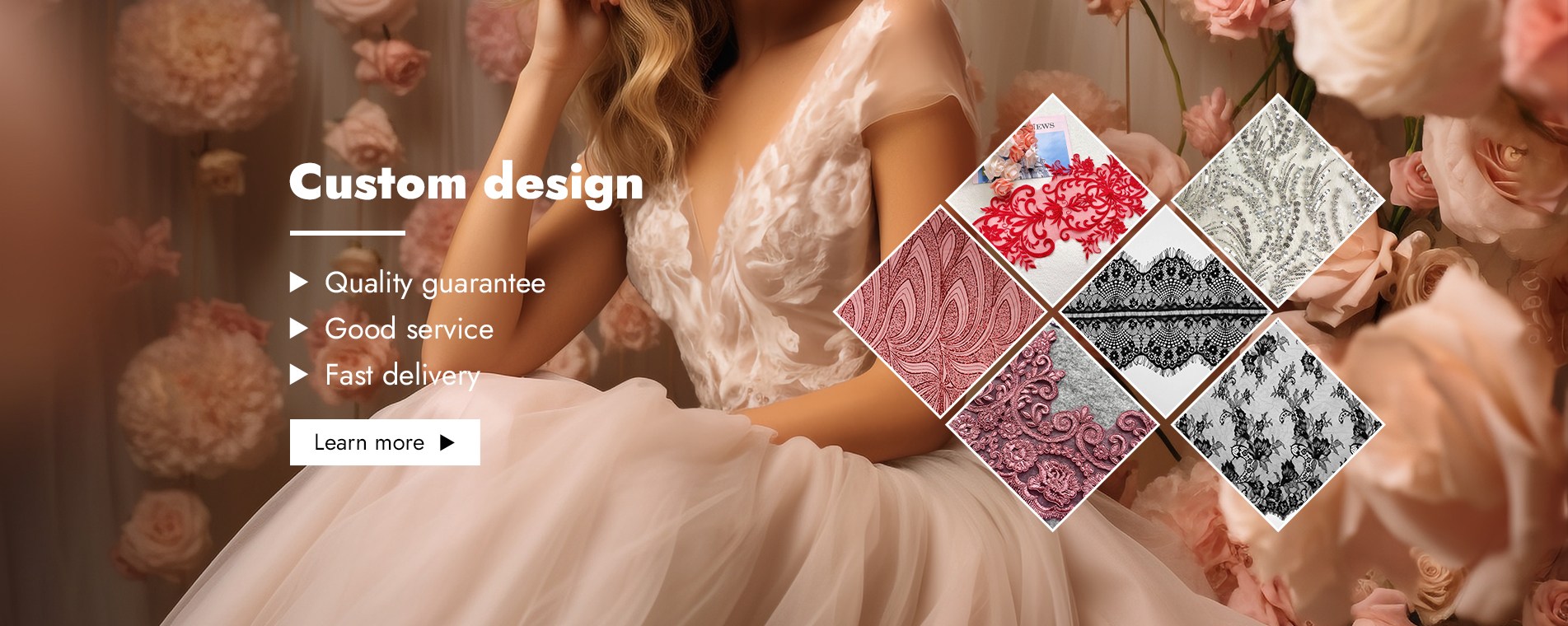 Custom Design Lace Fabric