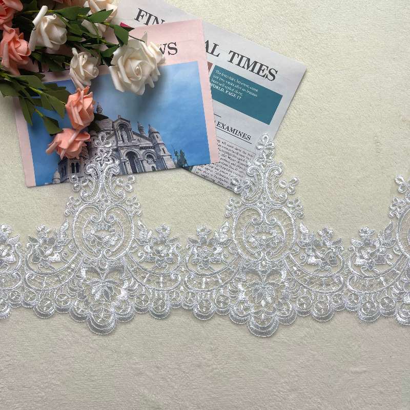 lace trim guipure lace fabric embroidery fabric
