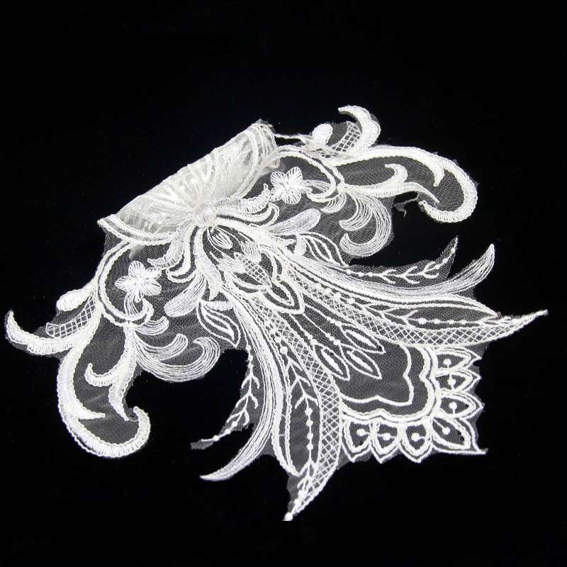 specifications good price applique lace fabric
